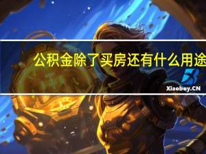 公积金除了买房还有什么用途