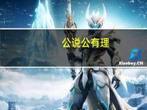 公说公有理，婆说婆有理意思是什么