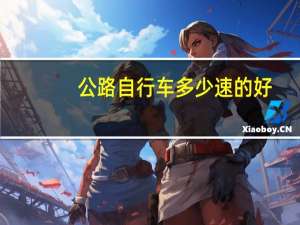 公路自行车多少速的好