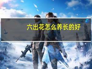 六出花怎么养长的好