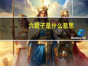 六君子是什么意思