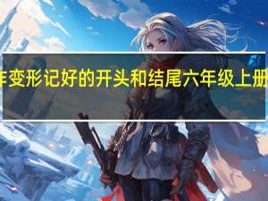 六年级习作变形记好的开头和结尾 六年级上册《变形记》作文