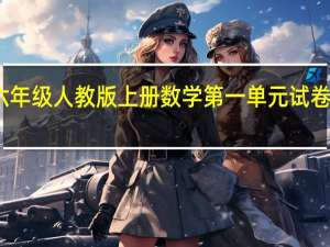 六年级人教版上册数学第一单元试卷及答案（人教版小学六年级上册数学第一单元测试题）
