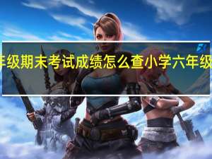 六年级期末考试成绩怎么查 小学六年级期末试卷