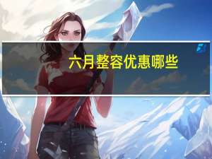 六月 整容优惠 哪些，六月梨树如何修剪