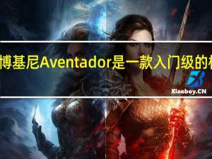 兰博基尼Aventador是一款入门级的极限赛车