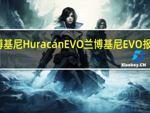 兰博基尼Huracán EVO兰博基尼EVO报价怎么样