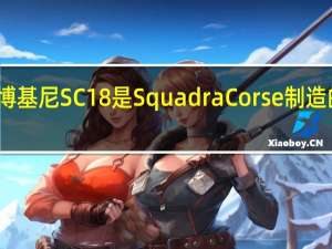 兰博基尼SC18是Squadra Corse制造的第一款