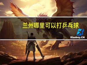 兰州哪里可以打乒乓球
