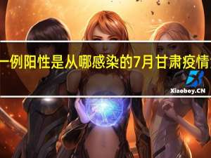 兰州第一例阳性是从哪感染的 7月甘肃疫情源头找到了吗