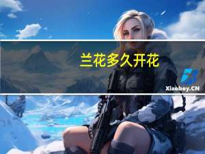 兰花多久开花