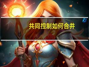 共同控制如何合并