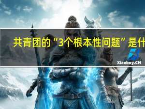共青团的“3个根本性问题”是什么