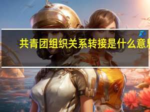 共青团组织关系转接是什么意思