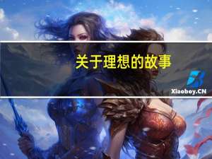 关于理想的故事