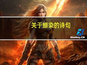 关于蜡染的诗句
