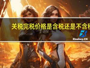 关税完税价格是含税还是不含税（关税完税价格是什么意思）