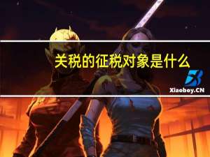 关税的征税对象是什么