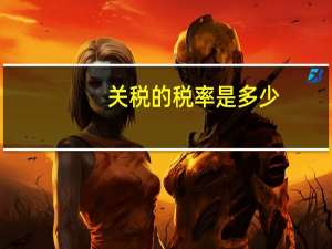 关税的税率是多少