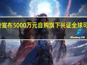 兴证全球基金宣布5000万元自购旗下兴证全球可持续投资三年定开