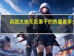 兵团大地 无花果干的热量是多少