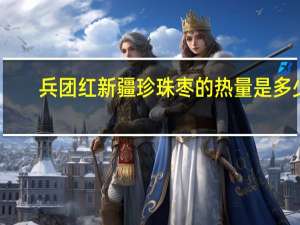兵团红 新疆珍珠枣的热量是多少