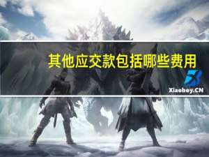 其他应交款包括哪些费用（其他应交款包括哪些）