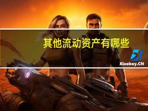 其他流动资产有哪些