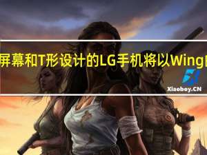 具有两个屏幕和T形设计的LG手机将以Wing的名字进入市场