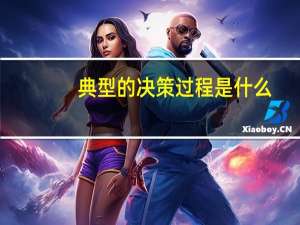 典型的决策过程是什么