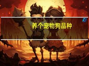 养个宠物狗品种