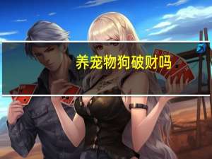 养宠物狗破财吗