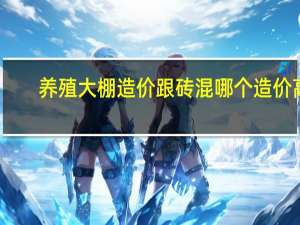 养殖大棚造价跟砖混哪个造价高（养殖大棚造价）