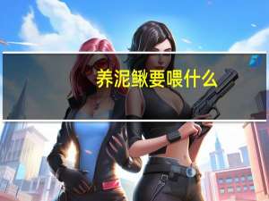 养泥鳅要喂什么（养泥鳅）