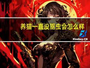 养猫一直没驱虫会怎么样