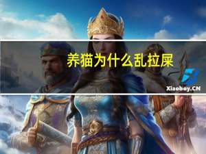 养猫为什么乱拉屎
