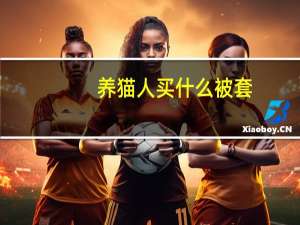 养猫人买什么被套