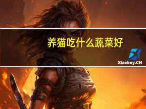 养猫吃什么蔬菜好