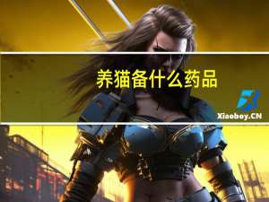 养猫备什么药品
