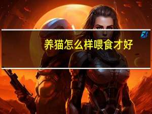 养猫怎么样喂食才好