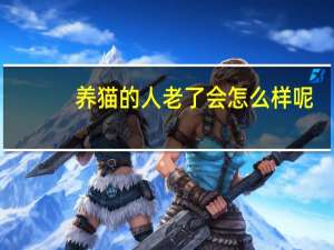 养猫的人老了会怎么样呢