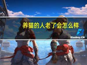 养猫的人老了会怎么样
