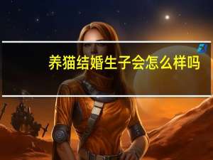 养猫结婚生子会怎么样吗