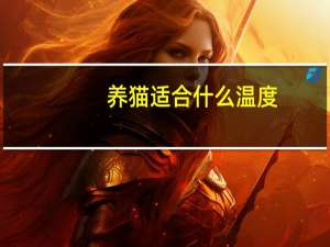 养猫适合什么温度