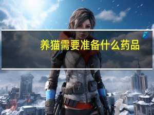 养猫需要准备什么药品
