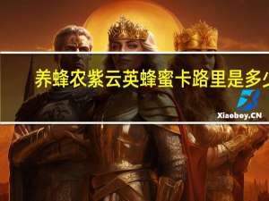 养蜂农 紫云英蜂蜜卡路里是多少