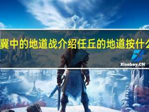 冀中的地道战介绍任丘的地道按什么顺序