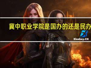 冀中职业学院是国办的还是民办的