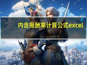 内含报酬率计算公式excel（内含报酬率计算公式）