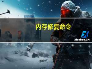 内存修复命令（修复内存不能为read）